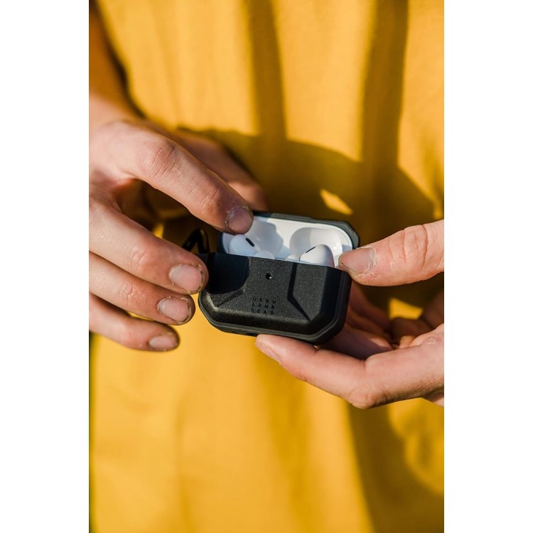 Θήκη UAG Civilian συμβατή με ασύρματη φόρτισης για Apple AirPods Pro 2 - ΜΑΥΡΟ - 104124114040