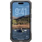 Case UAG Trooper MagSafe με Προστατευτικό πλαίσιο/θύρα φόρτισης for Apple iPhone 17 Pro 6.3 5G 2025 - Ash/ΔΙΑΦΑΝΟ - 114521113131