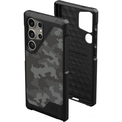 Θήκη UAG Metropolis Magnet MagSafe LT για Samsung Galaxy S24  ULTRA 5G 2024 - micro hex Camo ΓΡΑΦΙΤΗ - 214420113234