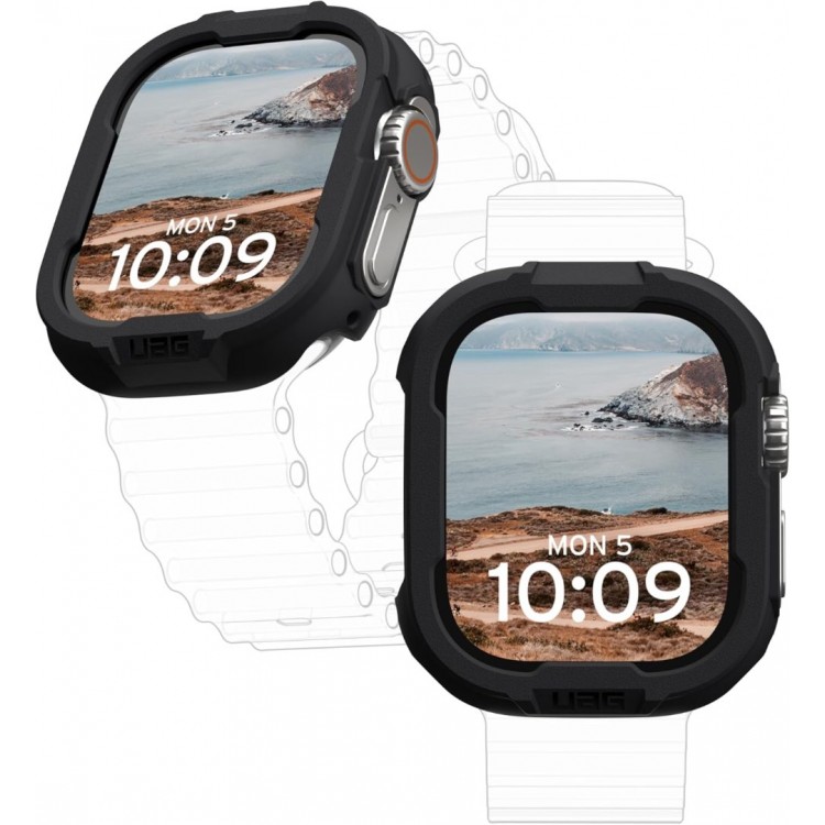 Θήκη UAG Scout Armor για Apple Watch Ultra 2/Ultra 1 - 49mm - ΜΑΥΡΟ - 1A4416114040