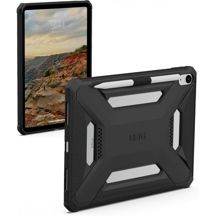 Θήκη UAG Scout για Apple iPad 10.9 (2022 - 10th gen), iPad 11 (10ης Γενιάς 2022 / A16-11ης Γενιάς 2025) - ΜΑΥΡΟ - 124507114040