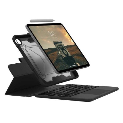 Θήκη UAG Rugged FOLIO Πληκτρολόγιο Bluetooth με Trackpad για Apple iPad 10.9 2022 - ΜΑΥΡΟ - UK English - 124021114031