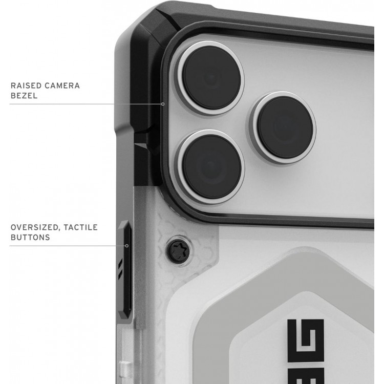 Θήκη UAG pathfinder MagSafe για Apple iPhone 17 Pro Max 6.9 2025 - Ice/ΑΣΗΜΙ ΔΙΑΦΑΝΟ - 114552114333