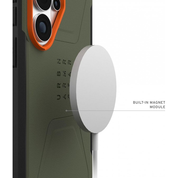 Θήκη UAG Civilian LT MAGSAFE για SAMSUNG GALAXY S26 ULTRA 5G 2026 - ΜΑΥΡΟ - 214538114040 