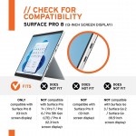 Θήκη UAG PLASMA SHELL w/ strap για MICROSOFT Surface Pro 8 - ΜΑΥΡΟ ΔΙΑΦΑΝΟ - 323263114343