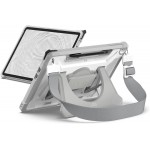 Θήκη UAG PLASMA Healthcare SHELL με Χειρολαβή & ιμάντα ώμου για MICROSOFT Surface Pro 12" (1st - 2025) - ΛΕΥΚΟ/ΓΚΡΙ - 324023B14130
