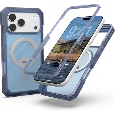 Case UAG Trooper MagSafe με Προστατευτικό πλαίσιο/θύρα φόρτισης for Apple iPhone 17 Pro MAX 6.9 5G 2025 - Cloud ΜΠΛΕ - 114522114151