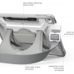 Θήκη UAG PLASMA Healthcare SHELL με Χειρολαβή & ιμάντα ώμου για MICROSOFT Surface Pro 12" (1st - 2025) - ΛΕΥΚΟ/ΓΚΡΙ - 324023B14130