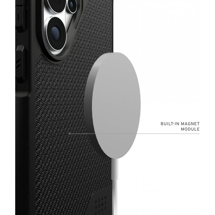 Θήκη UAG Metropolis Magnet MagSafe LT με Kevlar για Samsung Galaxy S26 Ultra 5G 2026 - ΜΑΥΡΟ Kevlar - 214529113940