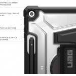 Θήκη UAG PLASMA SHELL με Χειρολαβή & ιμάντα ώμου για MICROSOFT Surface Pro 12" (1st - 2025) - Ice ΔΙΑΦΑΝΟ / ΜΑΥΡΟ - 324023114340