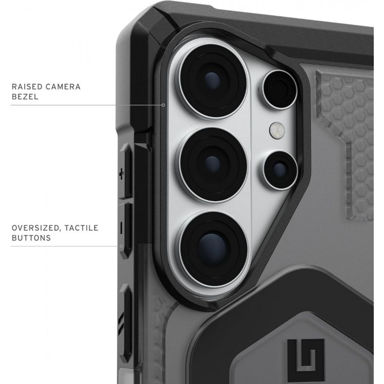 Θήκη UAG Pathfinder MAGSAFE για Samsung Galaxy S26 ULTRA 5G 2026 - Ice ΔΙΑΦΑΝΟ/Ασημί - 214526114333