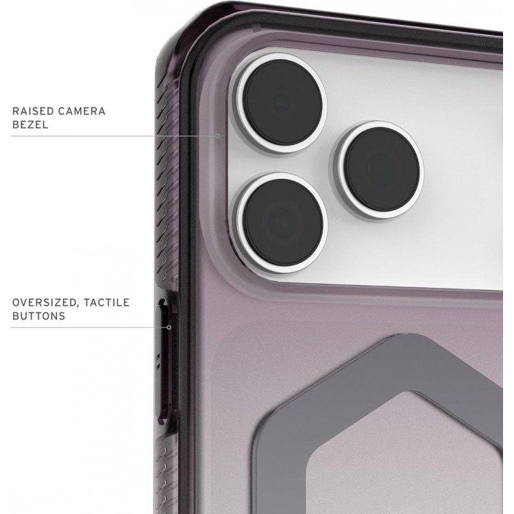 Θήκη UAG Plyo MagSafe για Apple iPhone 17 Pro MAX 6.9 5G 2025 - ΜΑΥΡΟ/ΔΙΑΦΑΝΟ Ombre - 11453011404G