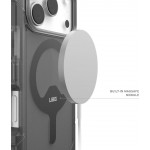 Case UAG Trooper MagSafe με Προστατευτικό πλαίσιο/θύρα φόρτισης for Apple iPhone 17 Pro 6.3 5G 2025 - Ash/ΔΙΑΦΑΝΟ - 114521113131