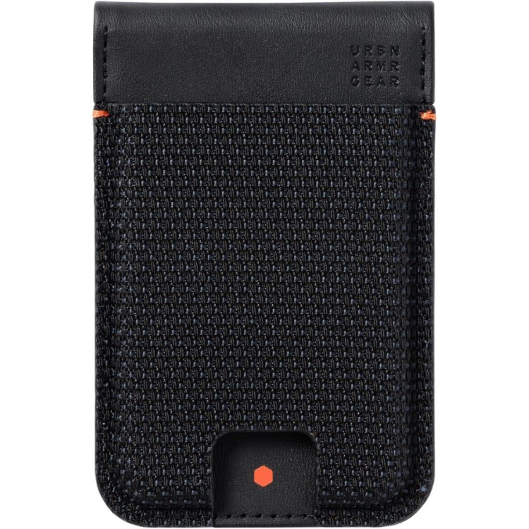UAG Metropolis universal MagSafe Μαγνητικό Πορτοφόλι 5Xπιστωτικών καρτών με Βάση στήριξης - Kevlar ΜΑΥΡΟ - 964445113940