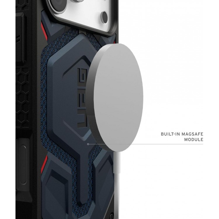 Θήκη UAG MONARCH Pro MagSafe για Apple iPhone 17 Pro 6.3 5G 2025 - Kevlar Mallard ΜΠΛΕ - 114513113955
