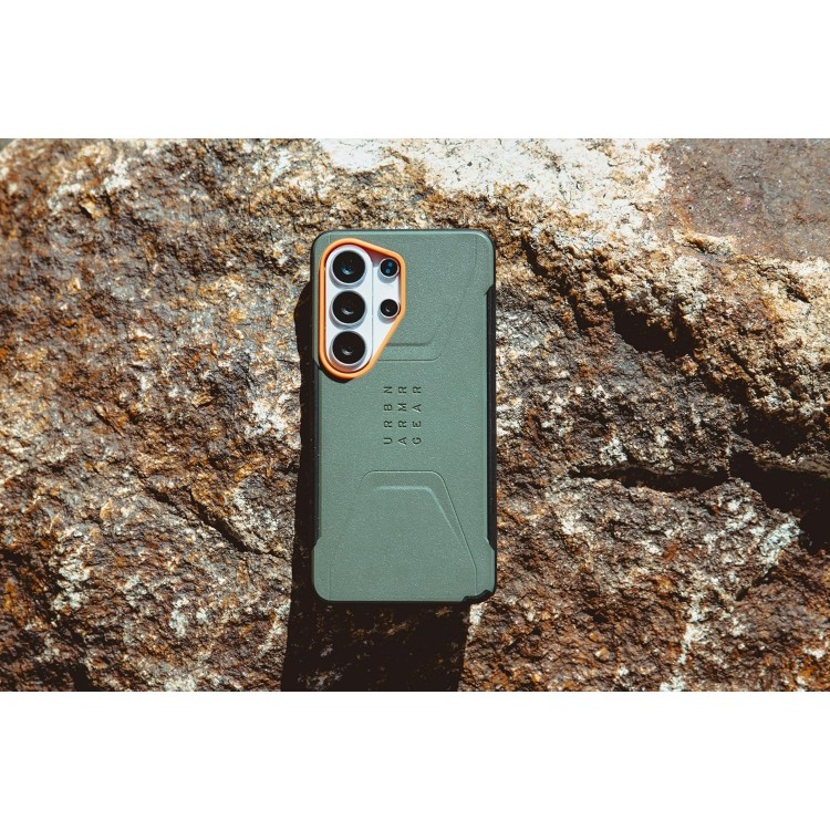 Θήκη UAG Civilian Pro MAGSAFE για SAMSUNG GALAXY S26 ULTRA 5G 2026 - ΠΡΑΣΙΝΟ DRAB/ΠΟΡΤΟΚΑΛΙ - 214535117297