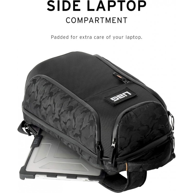 UAG Σακιδιο Πλάτης 24L για Notebook,MACBOOK 16" - ΜΑΥΡΟ Midnight Camo - 981830114061