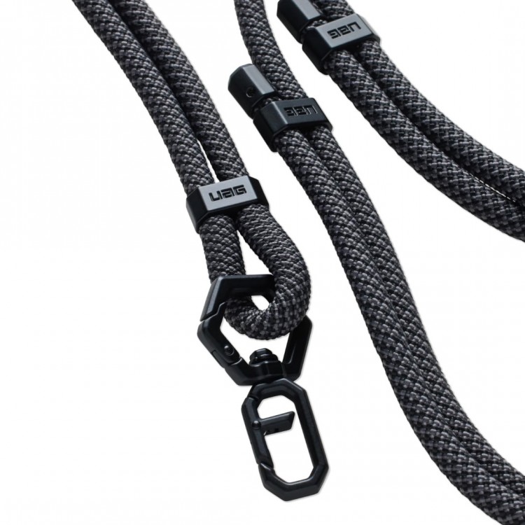UAG Civilian Slim Universal ρυθμιζόμενο Strap Λαιμού Crossbody Lanyard για Θήκες SMARTPHONE - ΓΡΑΦΙΤΗΣ / ΜΑΥΡΟ - 964420113240
