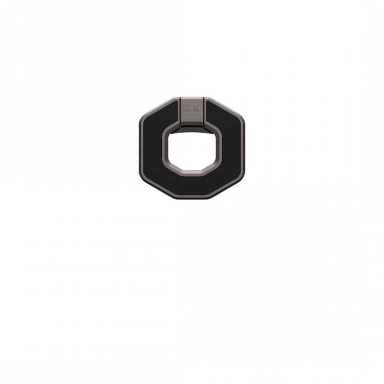 UAG Universal Monarch Mag2 Premium Διπλό Μαγνητικό μεταλλικό δακτυλίδι / Βάση 360 για Μαγνητικές θήκες / Smartphones - ΓΡΑΦΙΤΗΣ - 964446113G30