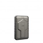 UAG Rugged PowerBank MagSafe με Ενσωματωμένη βάση 10.000 mAh, καλώδιο φόρτισης 1.2m USB-C σε USB-C - ΜΑΥΡΟ/Τitanium - 9B4411114036