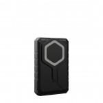 UAG Rugged PowerBank MagSafe με Ενσωματωμένη βάση 10.000 mAh, καλώδιο φόρτισης 1.2m USB-C σε USB-C - ΜΑΥΡΟ/Τitanium - 9B4411114036