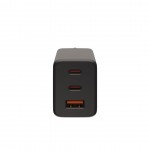 UAG SRGE 65W GaN PD/Quick Charge οικιακός φορτιστής EU, 3ΧΘύρες - 2XUSB-C, 1XUSB-A - Μαύρο - 9B443711V4040