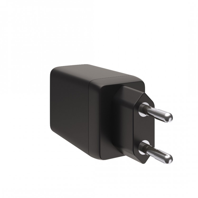 UAG SRGE 65W GaN PD/Quick Charge οικιακός φορτιστής EU, 3ΧΘύρες - 2XUSB-C, 1XUSB-A - Μαύρο - 9B443711V4040