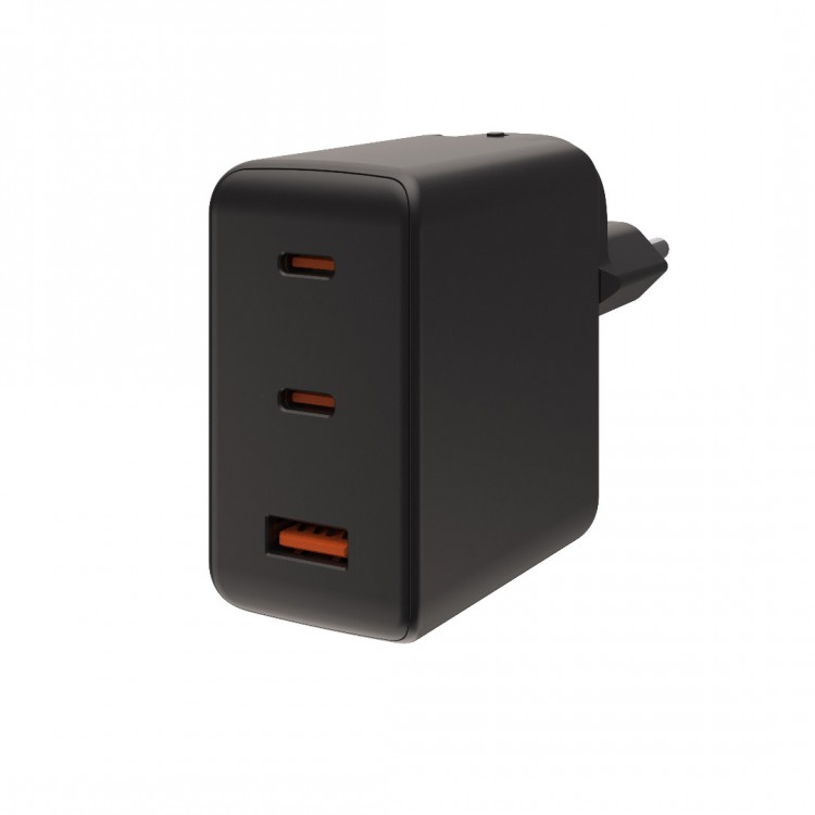 UAG SRGE 100W GaN PD/Quick Charge οικιακός φορτιστής EU, 3ΧΘύρες - 2XUSB-C, 1XUSB-A - Μαύρο - 9B443811V4040