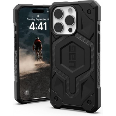 Θήκη UAG MONARCH για Apple iPhone 16 PRO MAX 6.9 2024 - carbon fiber ΜΑΥΡΟ - 114461114242