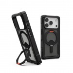 Θήκη UAG Plasma XTE MAGSAFE MS Kickstand με ενσωματωμένη βάση για APPLE iPhone 17 Pro 6.3 2025 - ΜΑΥΡΟ/Pop ΠΟΡΤΟΚΑΛΙ - 114527114097