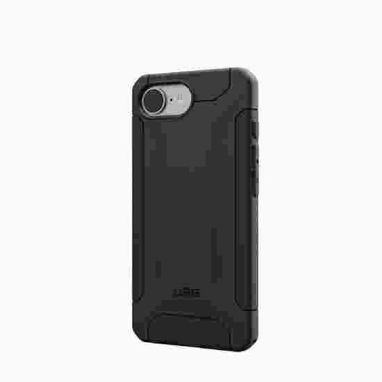 Θήκη UAG Scout για APPLE IPHONE 16e 6.1 5G 2025 - ΜΑΥΡΟ - 114508B14040 - (polybag pack)