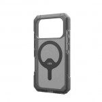 Case UAG Trooper MagSafe με Προστατευτικό πλαίσιο/θύρα φόρτισης for Apple iPhone 17 Pro 6.3 5G 2025 - Ash/ΔΙΑΦΑΝΟ - 114521113131