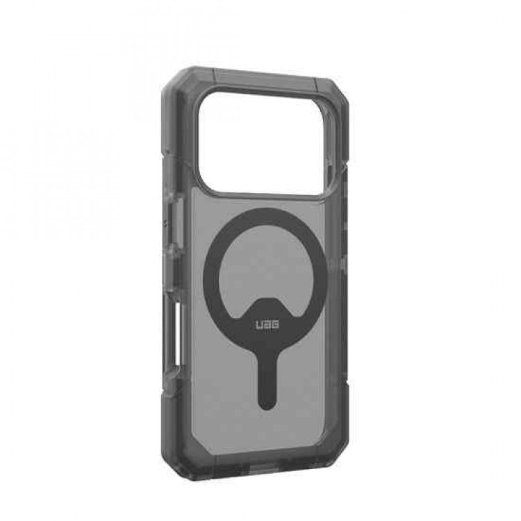 Case UAG Trooper MagSafe με Προστατευτικό πλαίσιο/θύρα φόρτισης for Apple iPhone 17 Pro 6.3 5G 2025 - Ash/ΔΙΑΦΑΝΟ - 114521113131