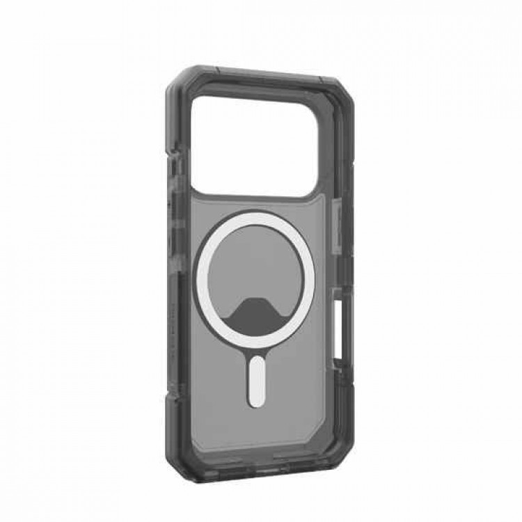 Case UAG Trooper MagSafe με Προστατευτικό πλαίσιο/θύρα φόρτισης for Apple iPhone 17 Pro 6.3 5G 2025 - Ash/ΔΙΑΦΑΝΟ - 114521113131
