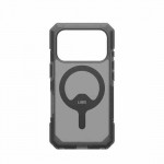 Case UAG Trooper MagSafe με Προστατευτικό πλαίσιο/θύρα φόρτισης for Apple iPhone 17 Pro 6.3 5G 2025 - Ash/ΔΙΑΦΑΝΟ - 114521113131