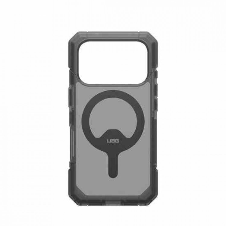 Case UAG Trooper MagSafe με Προστατευτικό πλαίσιο/θύρα φόρτισης for Apple iPhone 17 Pro 6.3 5G 2025 - Ash/ΔΙΑΦΑΝΟ - 114521113131