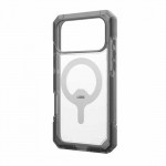 Case UAG Trooper MagSafe με Προστατευτικό πλαίσιο/θύρα φόρτισης for Apple iPhone 17 Pro MAX 6.9 5G 2025 - Ash/ΔΙΑΦΑΝΟ - 114522114G31