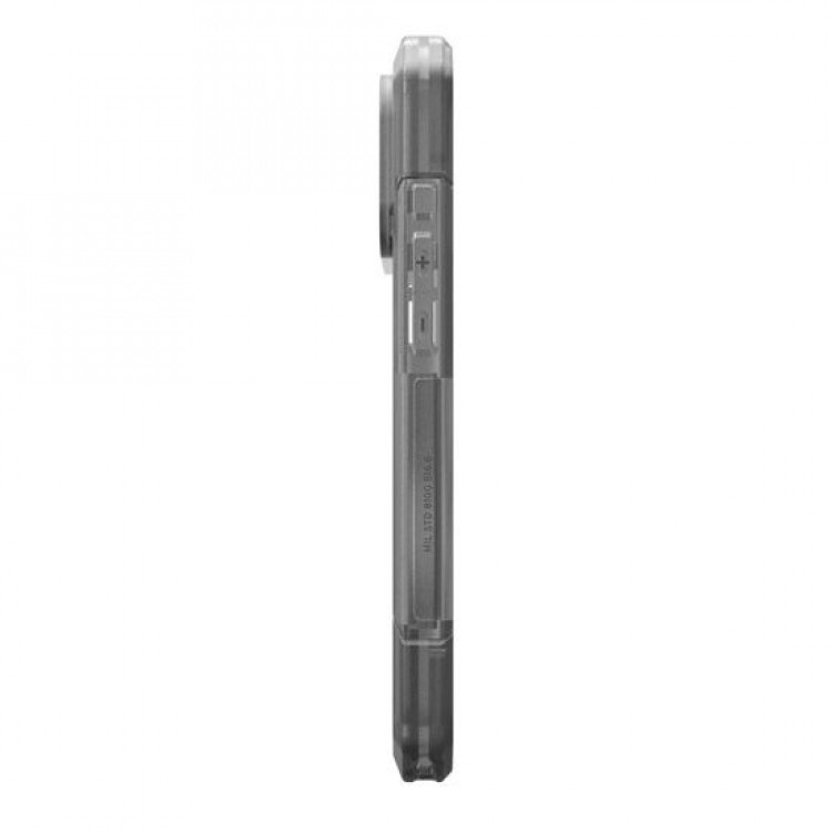 Case UAG Trooper MagSafe με Προστατευτικό πλαίσιο/θύρα φόρτισης for Apple iPhone 17 Pro MAX 6.9 5G 2025 - Ash/ΔΙΑΦΑΝΟ - 114522114G31