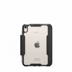 Θήκη UAG folio Essential Armor Pencil Pen Holder για Apple iPad Mini 8.3 (2024/21 - 6ης/7ης Γενιάς) - ΔΙΑΦΑΝΟ ΜΑΥΡΟ - 124485114040