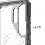 Case UAG Trooper MagSafe με Προστατευτικό πλαίσιο/θύρα φόρτισης για Samsung Galaxy S26 Ultra 6.9 5G 2026 - ΔΙΑΦΑΝΟ/ΓΚΡΙ - 214516114G31