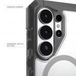 Case UAG Trooper MagSafe με Προστατευτικό πλαίσιο/θύρα φόρτισης για Samsung Galaxy S26 Ultra 6.9 5G 2026 - ΔΙΑΦΑΝΟ/ΓΚΡΙ - 214516114G31