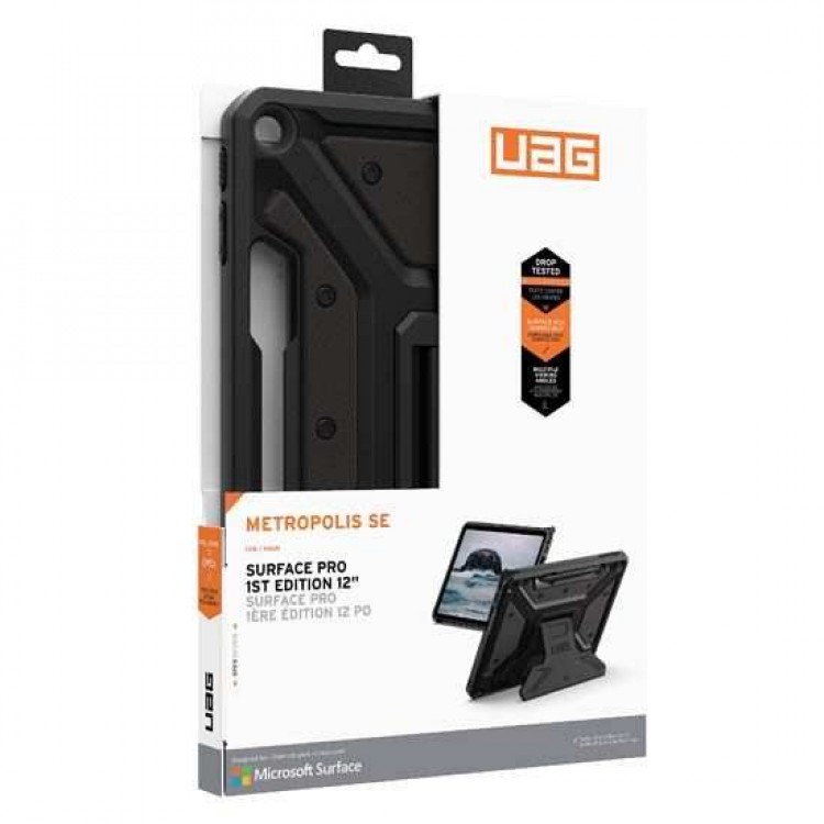 Θήκη UAG Metropolis SE για MICROSOFT Surface Pro 12" (1st - 2025) - ΜΑΥΡΟ - 324020114040