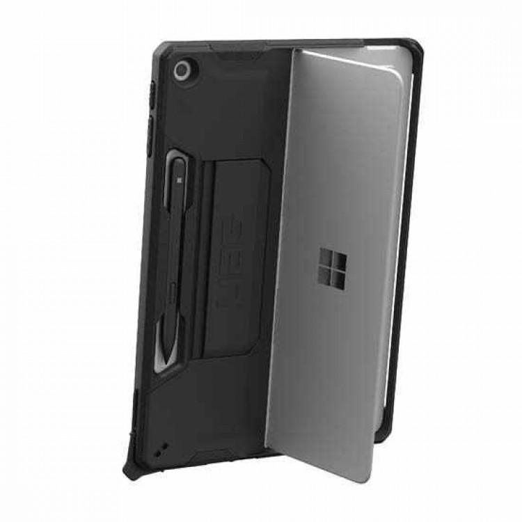 Θήκη UAG Scout SHELL με χειρολαβή/βάση για MICROSOFT Pro 12" (1ης - 2025) Black - ΜΑΥΡΟ ΔΙΑΦΑΝΟ - 324022114040