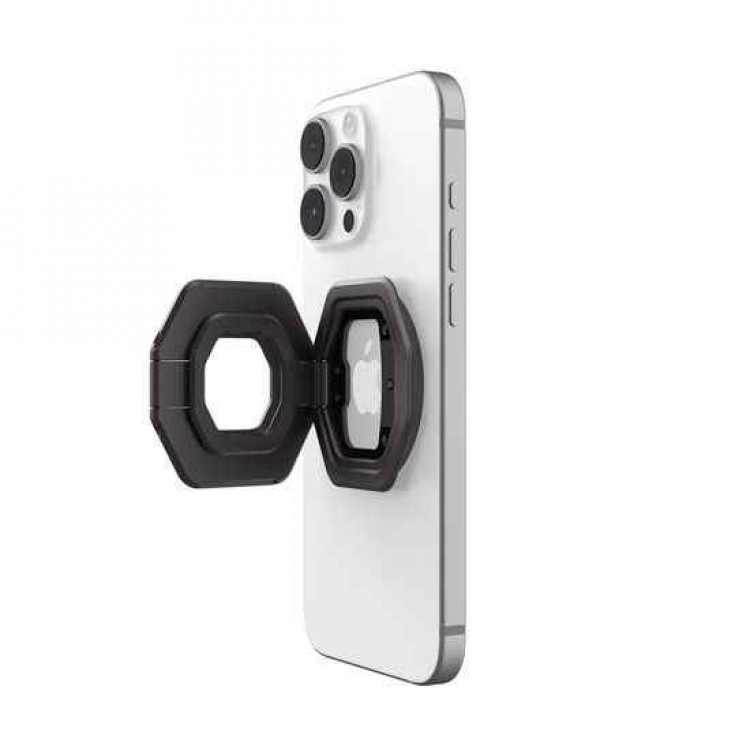 UAG Universal Monarch Mag2 Premium Διπλό Μαγνητικό μεταλλικό δακτυλίδι / Βάση 360 για Μαγνητικές θήκες / Smartphones - ΓΡΑΦΙΤΗΣ - 964446113G30