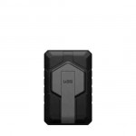 UAG Rugged PowerBank MagSafe με Ενσωματωμένη βάση 10.000 mAh, καλώδιο φόρτισης 1.2m USB-C σε USB-C - ΜΑΥΡΟ/ΓΚΡΙ - 9B4411114030