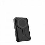 UAG Rugged PowerBank MagSafe με Ενσωματωμένη βάση 10.000 mAh, καλώδιο φόρτισης 1.2m USB-C σε USB-C - ΜΑΥΡΟ/ΓΚΡΙ - 9B4411114030