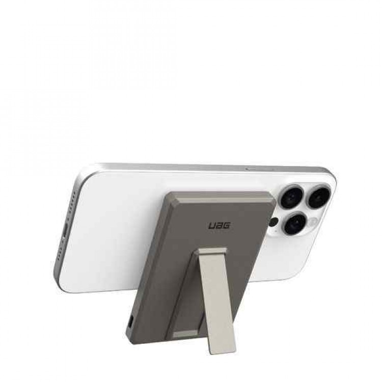 UAG Ultra Slim PowerBank MagSafe με Ενσωματωμένη βάση 5.000 mAh - Τitanium - 9B4417113636