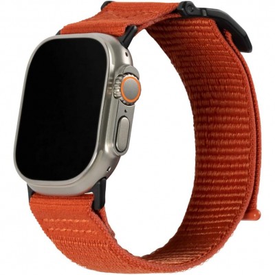 UAG Active Strap for Apple Watch Ultra (49mm)/8/7 (45mm)/SE 2022/6/SE/5/4 (44mm)/3/2/1 (42mm) - RUST RED - 194004119191