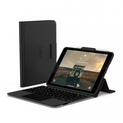 Θήκη UAG SILICONE FOLIO Πληκτρολόγιο Bluetooth με Trackpad για Apple iPad 10.9 2022 - ΜΑΥΡΟ - UK English - 124412114031