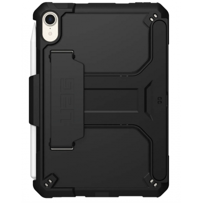 Θήκη UAG SCOUT με βάση και Χειρολαβή για Apple iPad mini 6 2021, mini 7 2024 - MAYΡΟ - ‎POLYBAG - 124014B14040